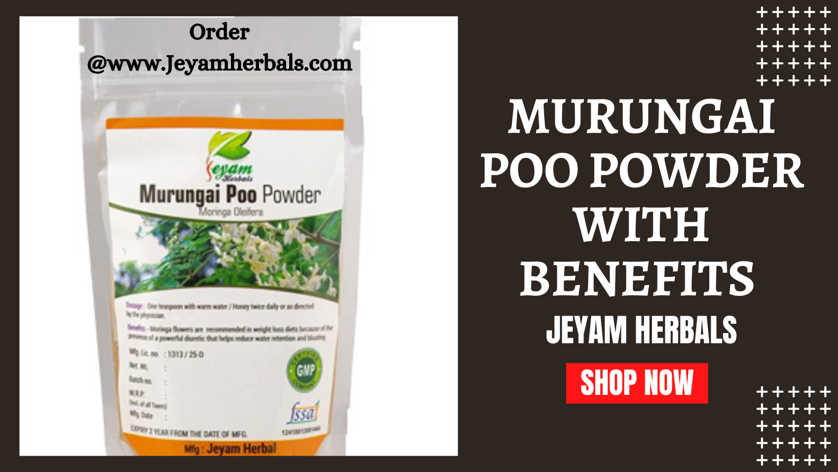 Murungai poo powder