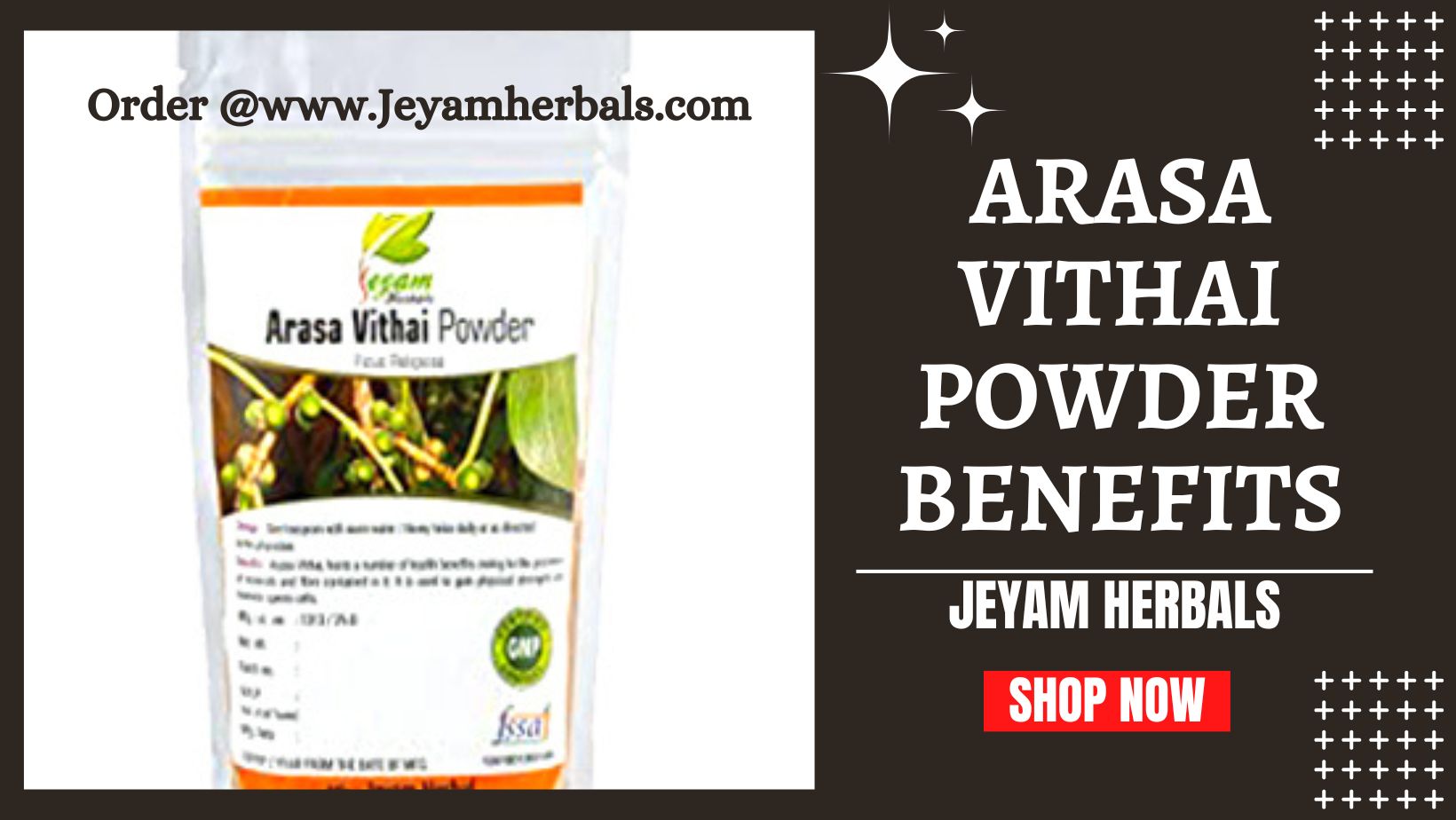 Arasa vithai powder benefits