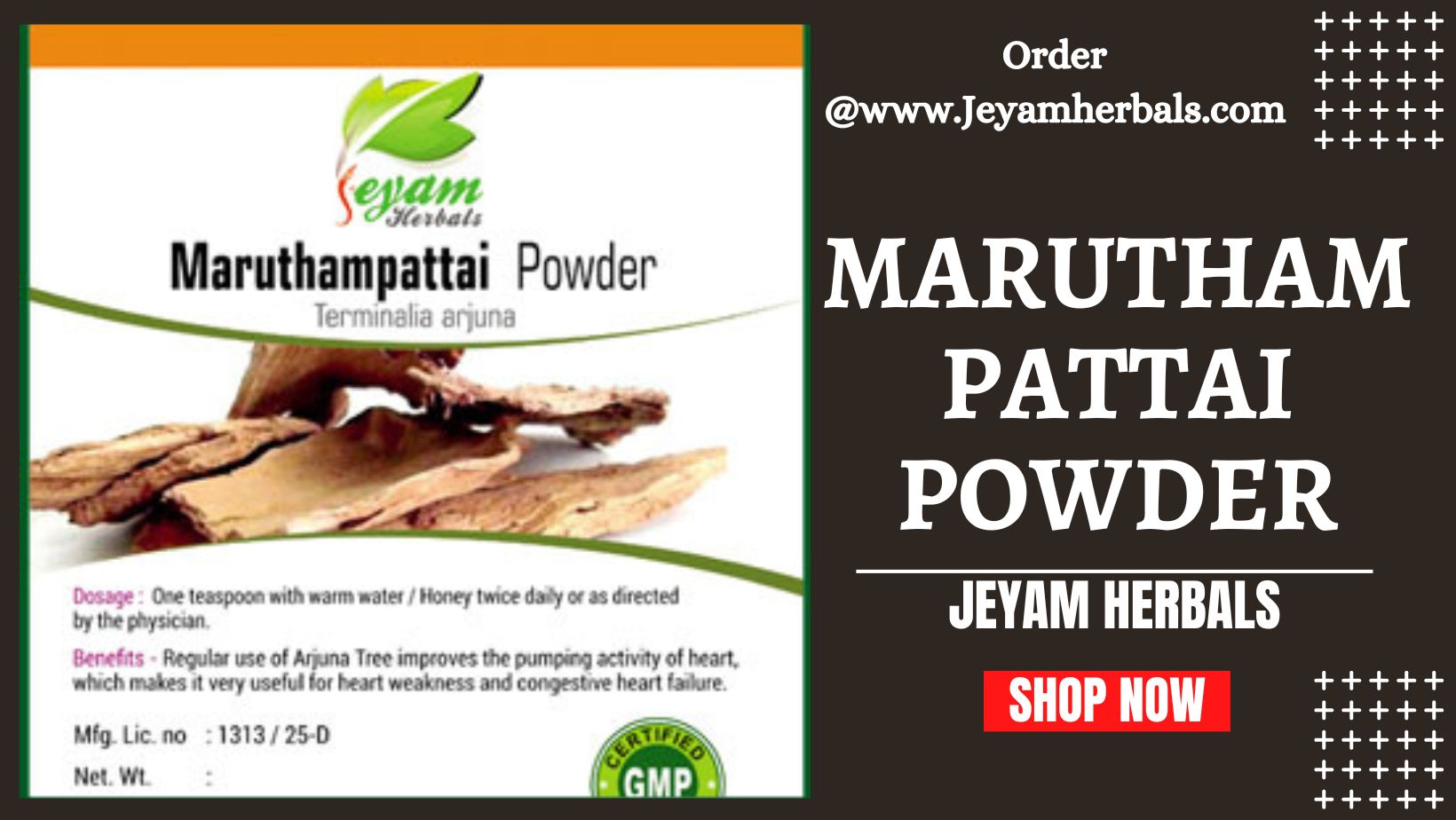 Marutham pattai powder