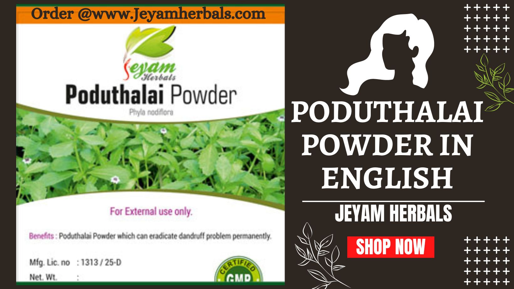 Poduthalai powder in english