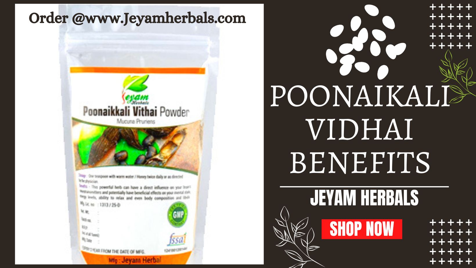 Poonaikali vidhai benefits